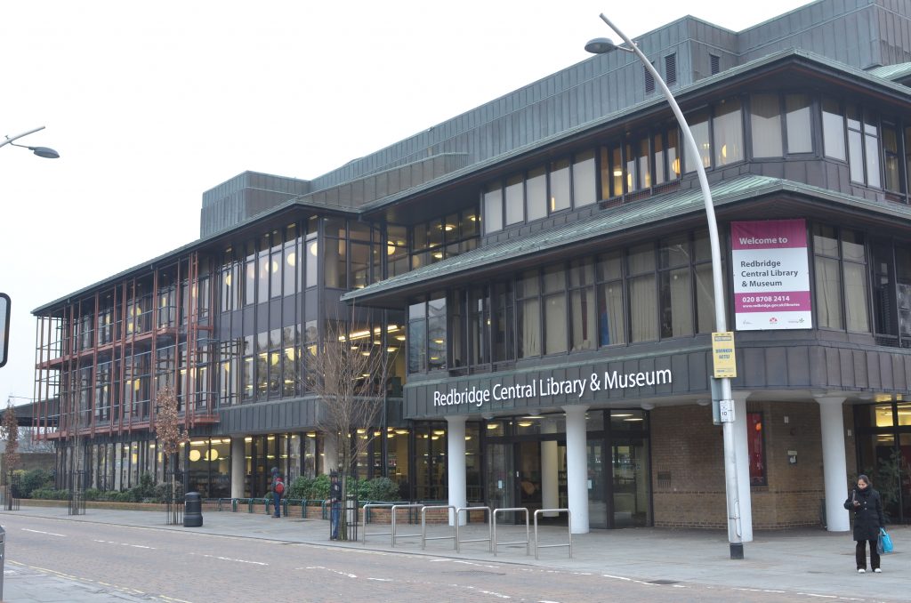 Outside view of Redbridge Central Library