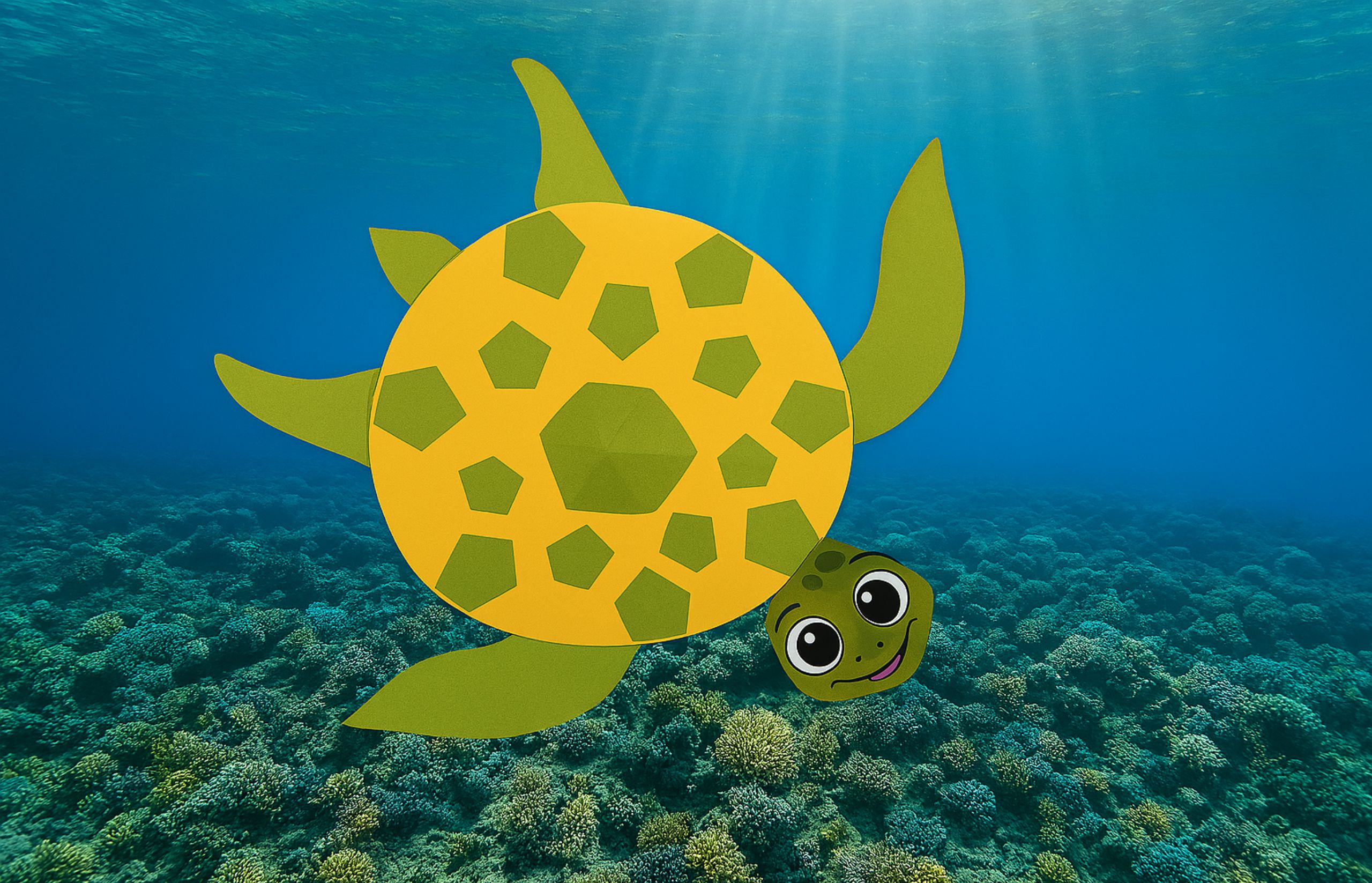 Word-turtle-day-craft-at-Gants-Hill-Library